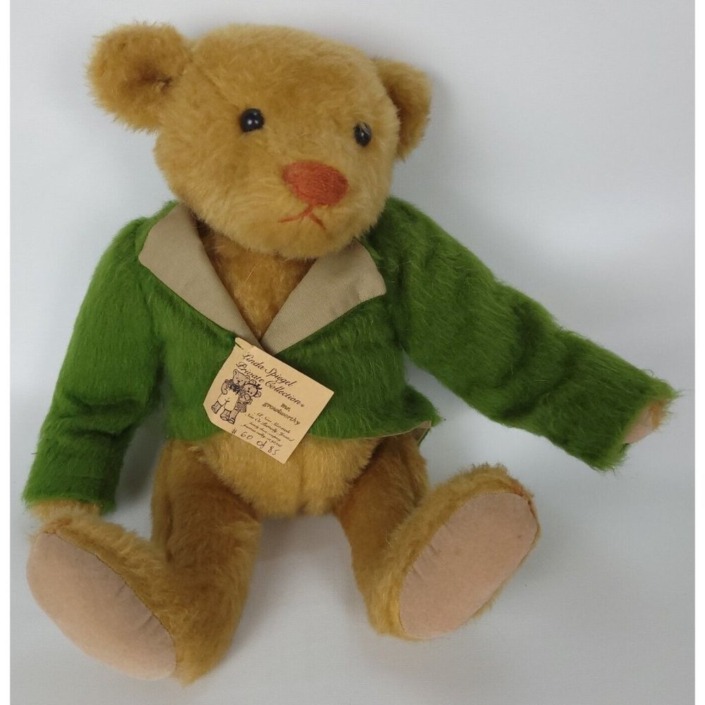 Linda Spiegel Private Collection jointed Teddy Bear‎ Mr. Growlworthy 60/85 15"